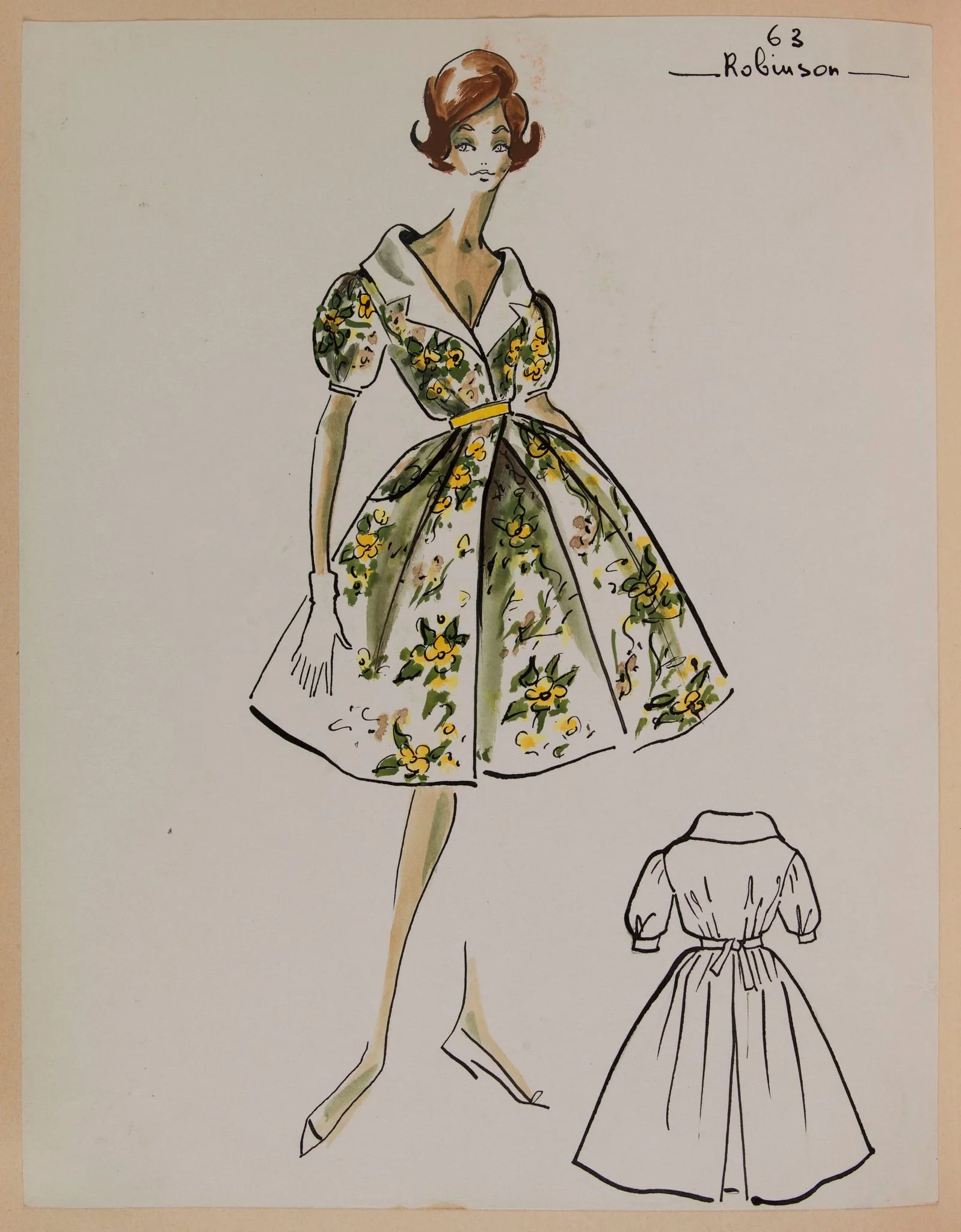 Robinson, by Marie-Louise Carven, 1958