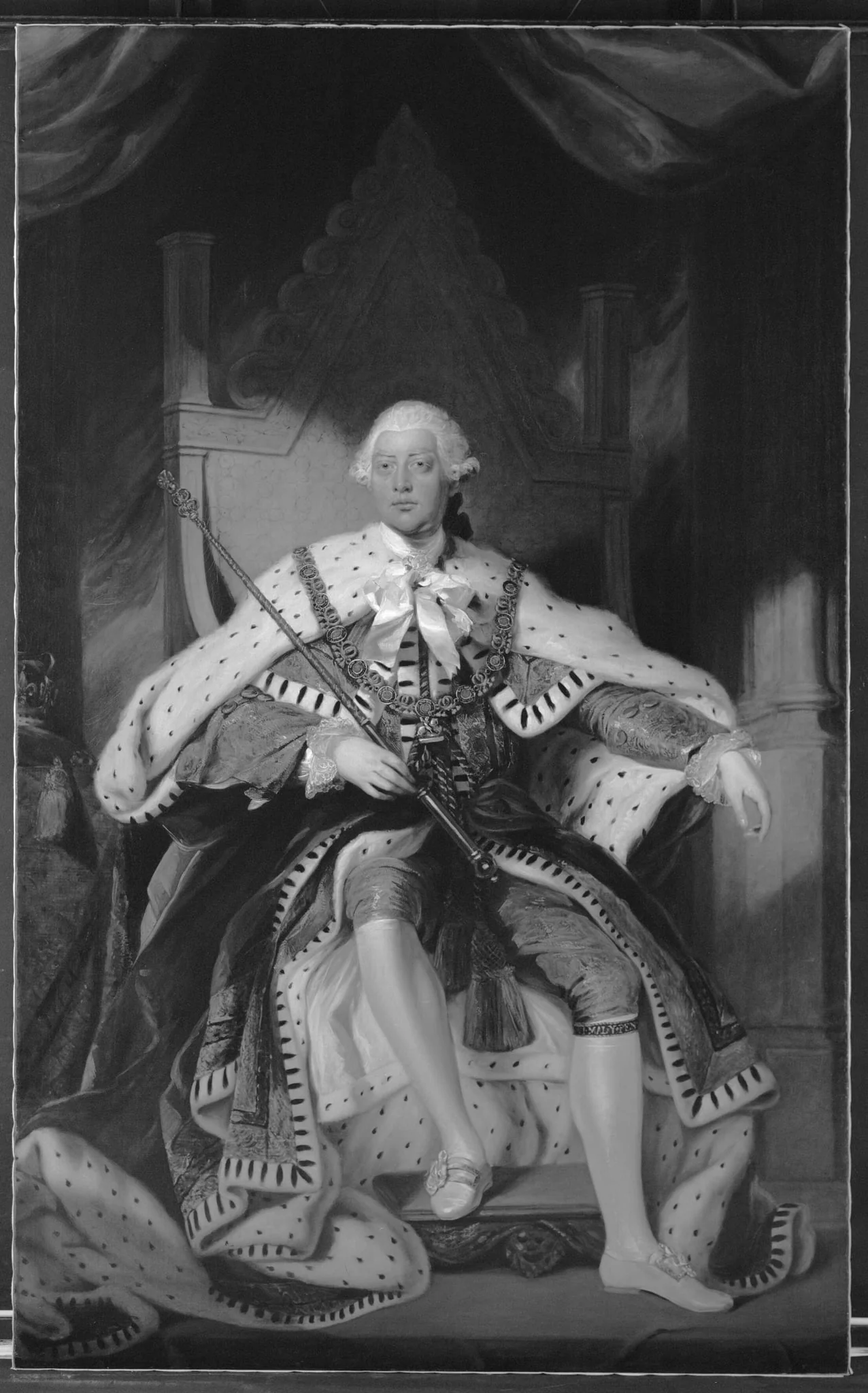 King George III of England, by Unknown, 1750
