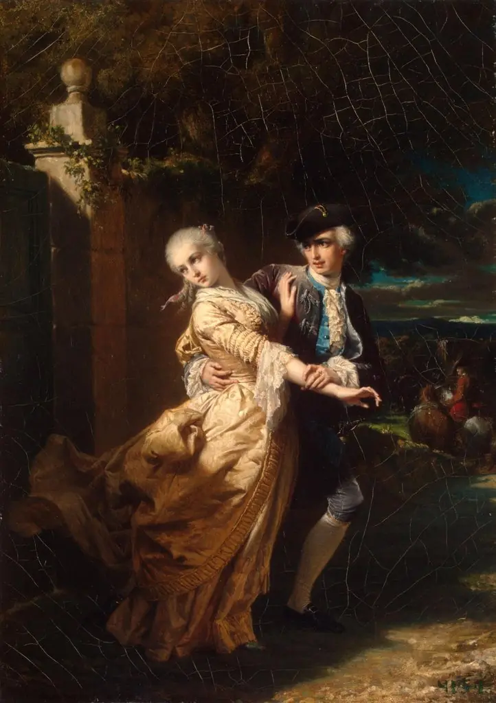 Lovelace Abducting Clarissa Harlowe