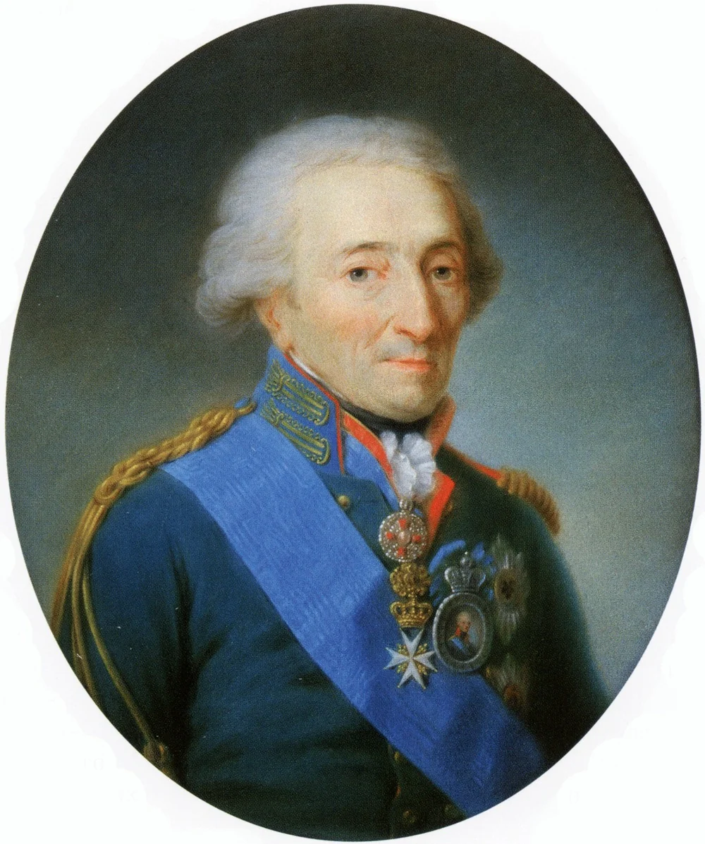 Porträt des Nikolay Ivanovich Saltykov (1736-1816)