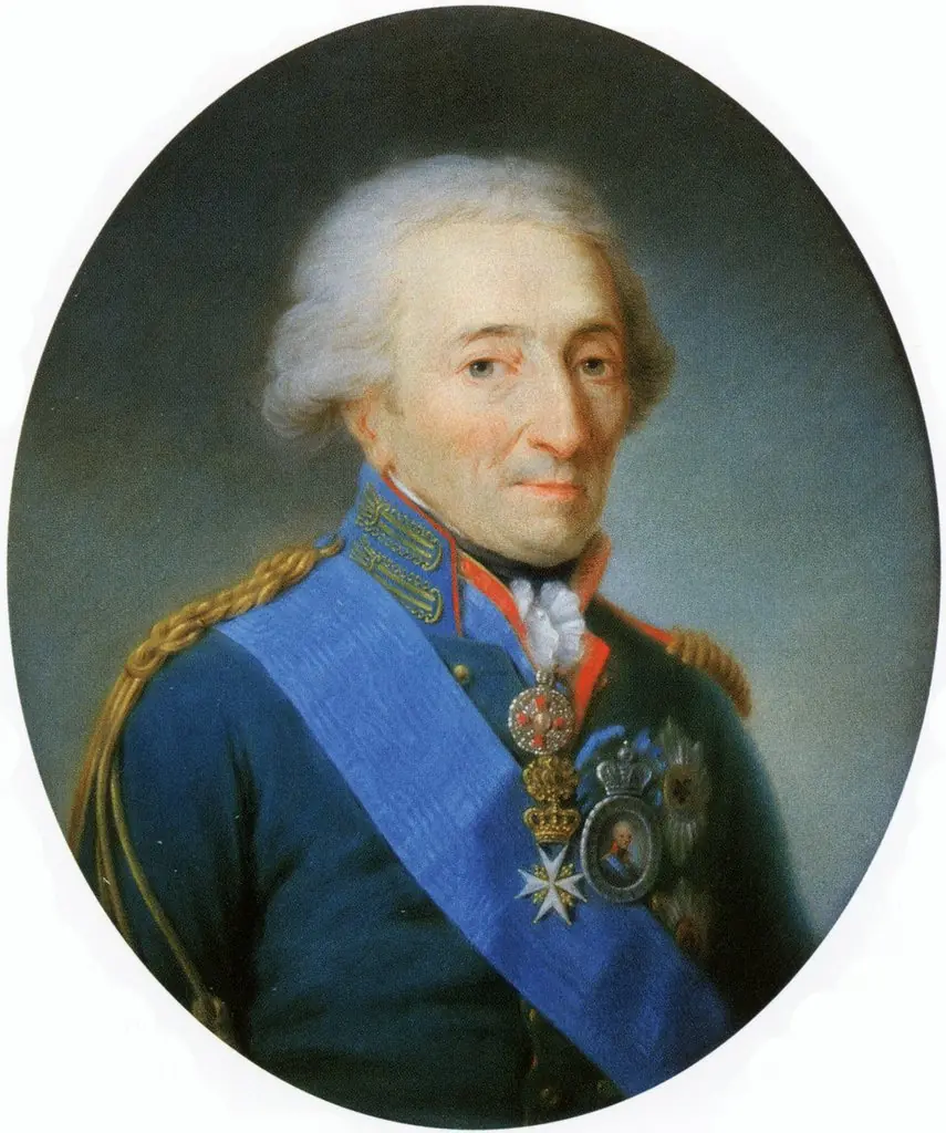Porträt des Nikolay Ivanovich Saltykov (1736-1816)