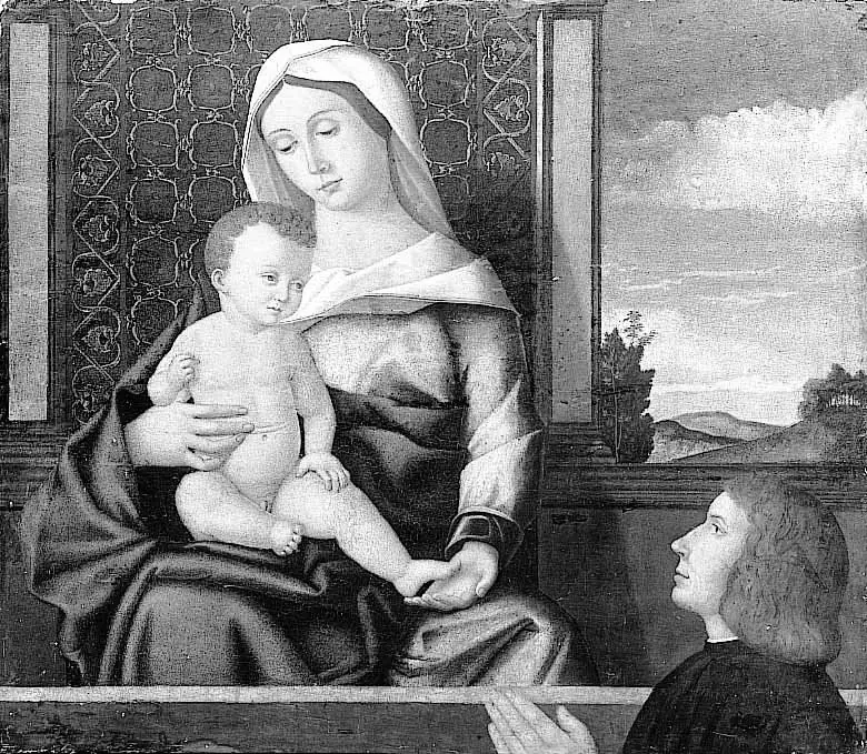 The Virgin and Child with a Donor