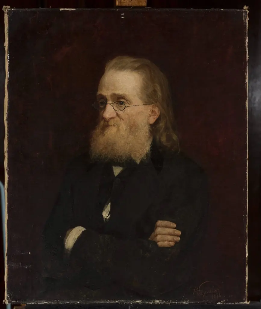 Portrait of Józef Wagner, head of the Press Department of the National Government