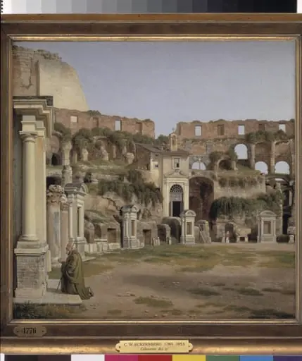 View of the Interior of the Colosseum