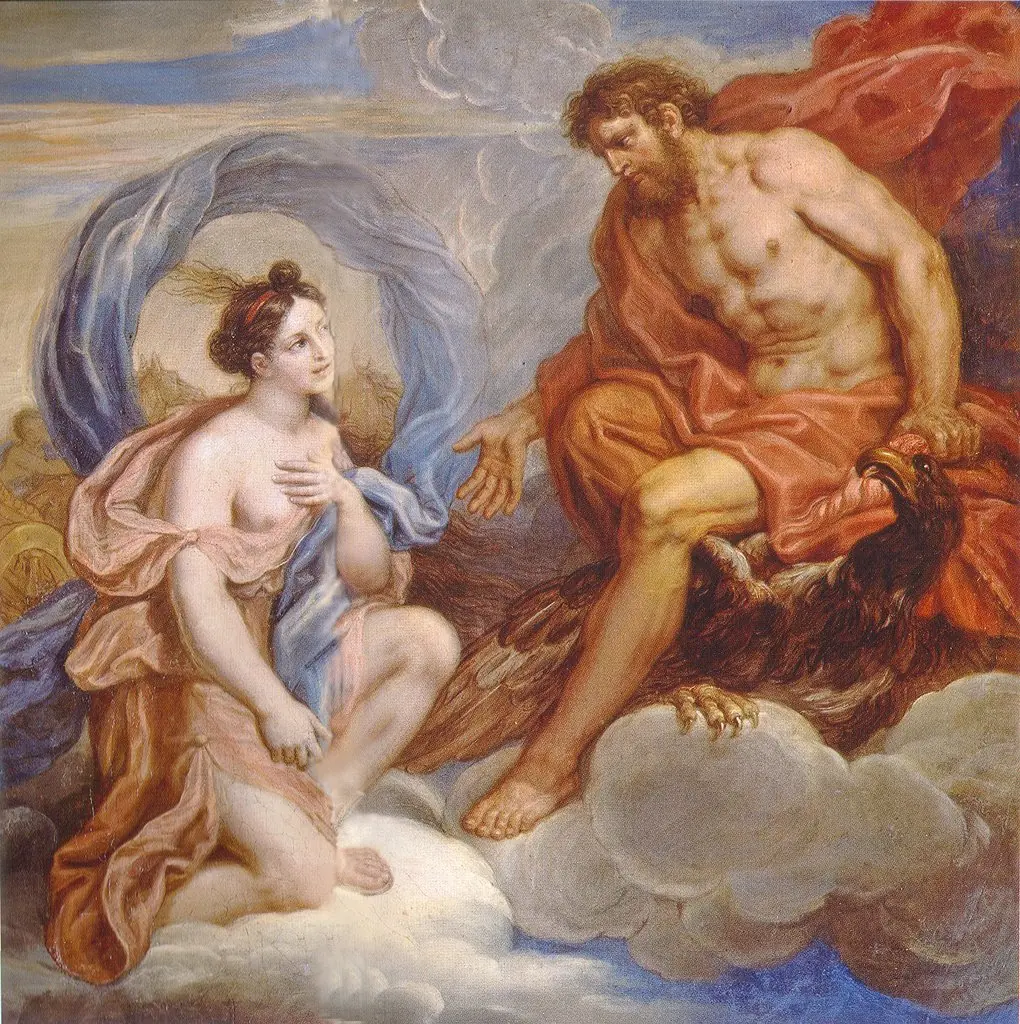 Iris and Jupiter