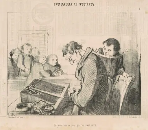 Un jeune homme pour qui rien n'est sacre