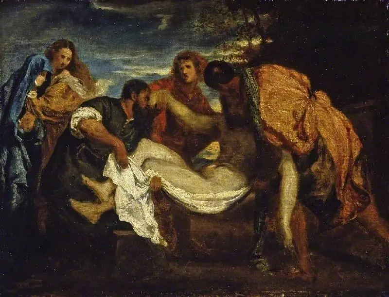 The Entombment, after Titian