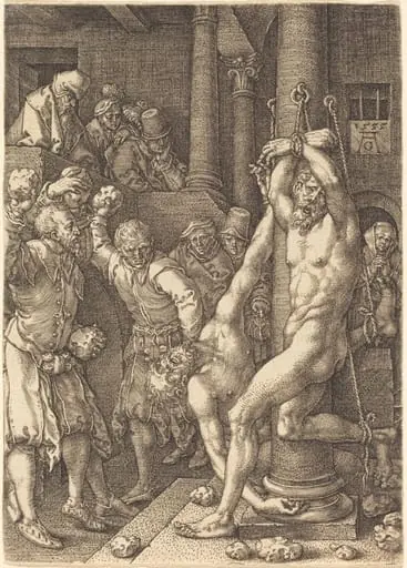 The Two Elders Stoned by the People