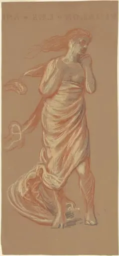 Study for "Greek Girls Bathing" [recto]