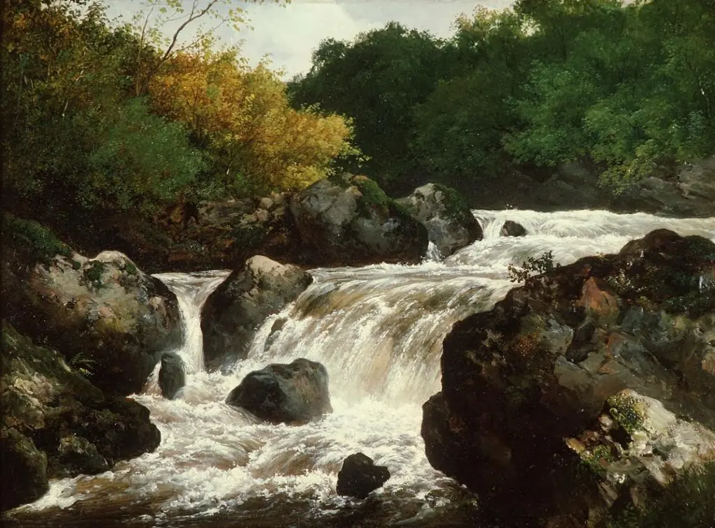 scene on the River Conway