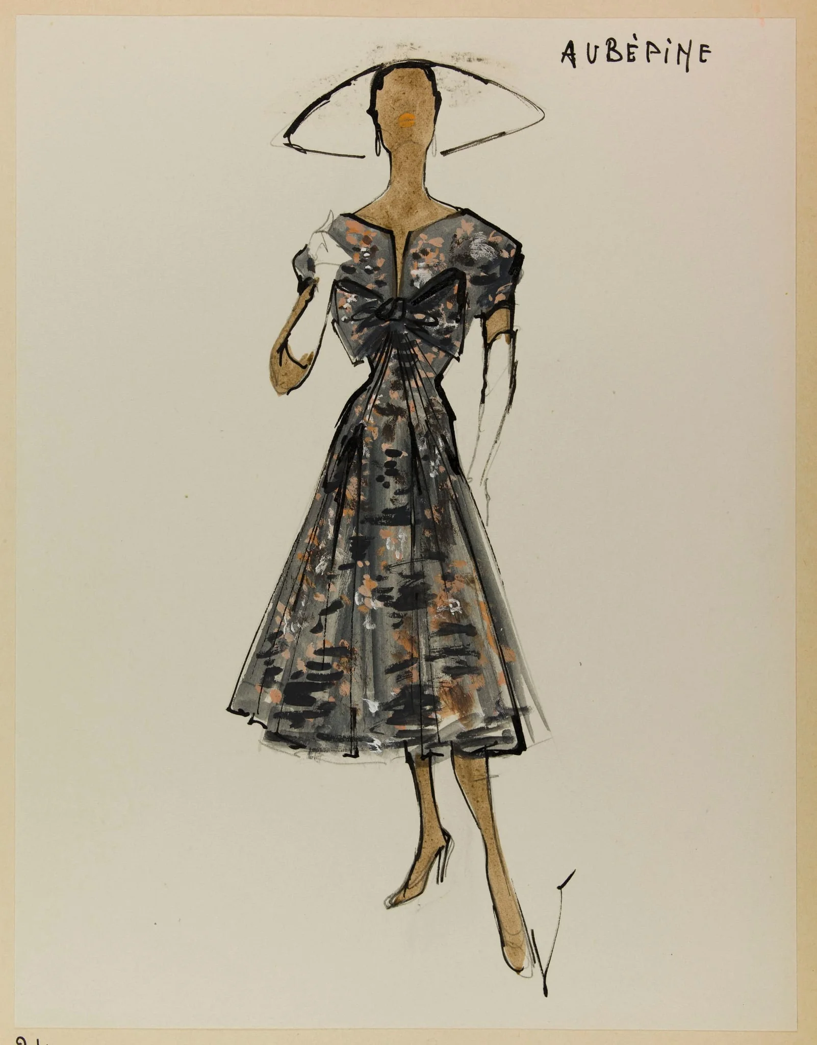 Aubépine, by Marie-Louise Carven, 1953