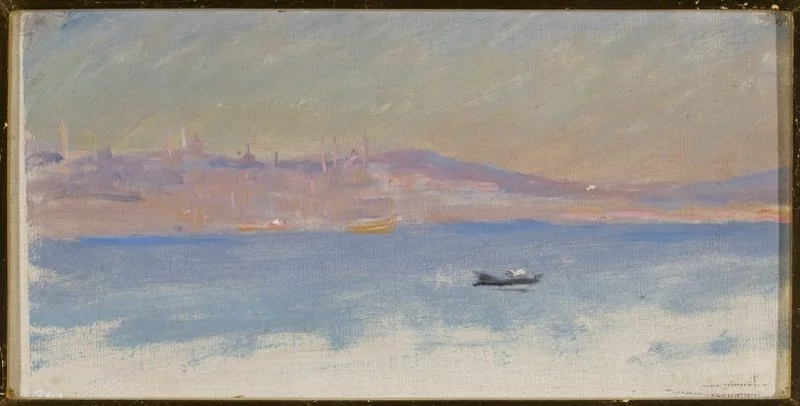 View of Constantinople. From the journey to Constantinople, by Jan Ciągliński, unspecified, 1897