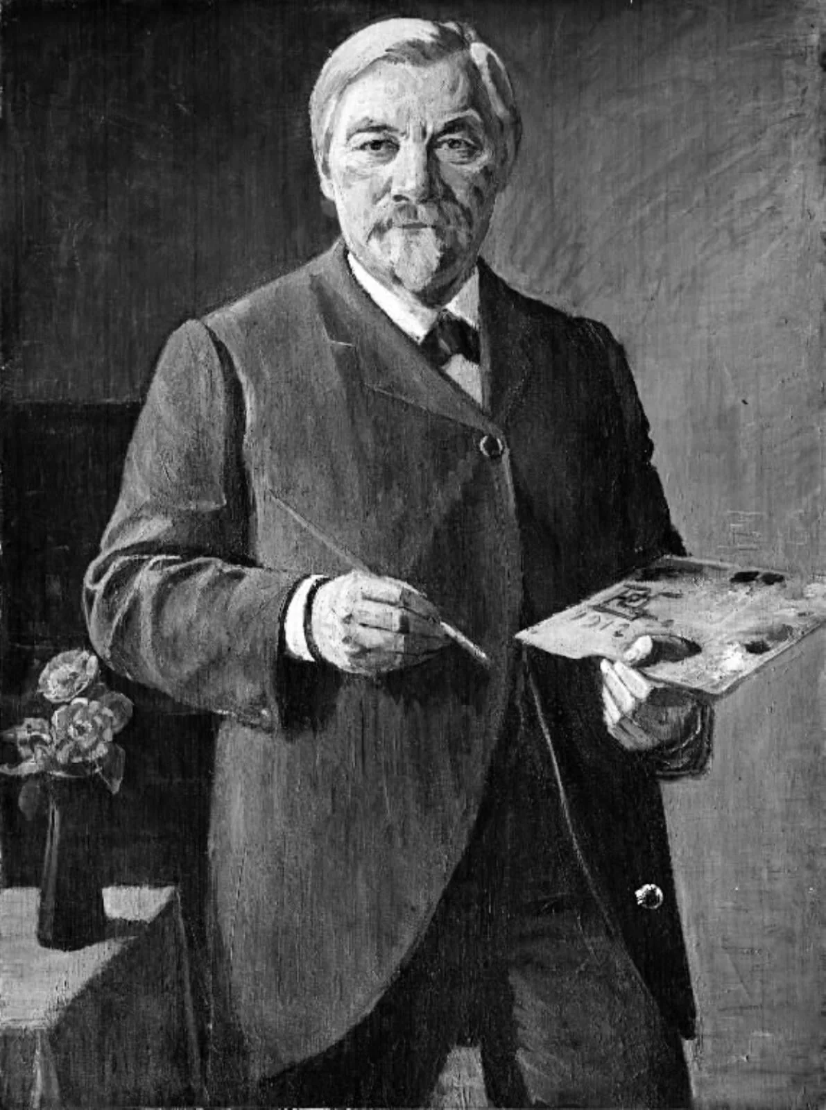 Selvportræt, by Unknown, 1912