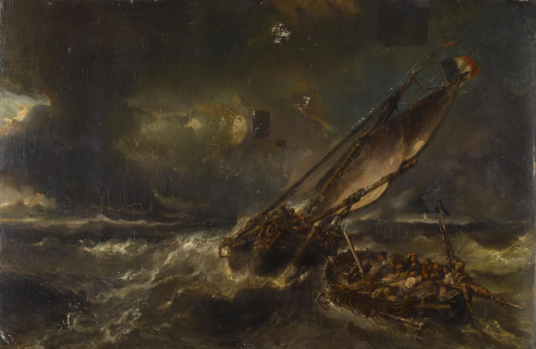 After the Storm, by Eugène Isabey, oil, 1844
