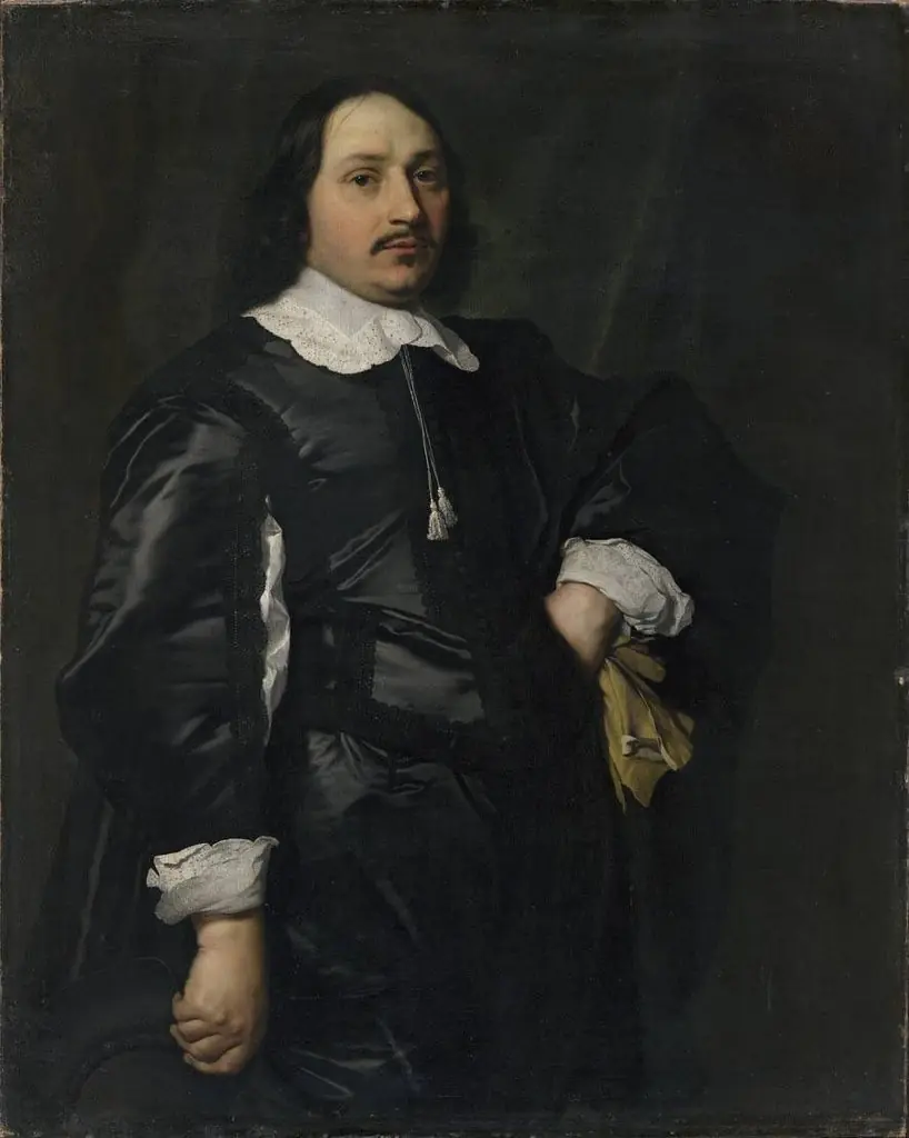 Portrait of a Man in Black
