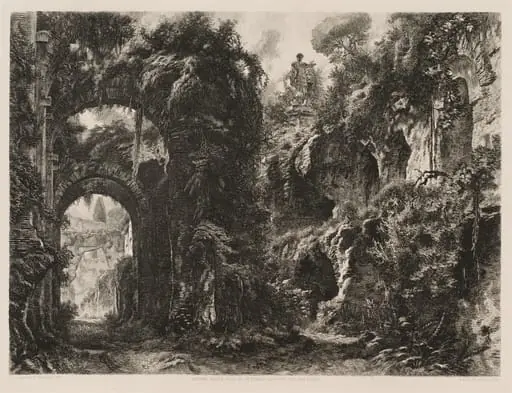 Ruins of the House of Septimius Severus on the Palatine (Rovine della casa di S.S. sul Palatino )