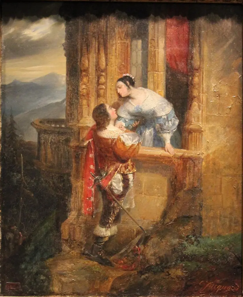 Les Adieux de Cinq-Mars à Marie d'Entraigues or le Baiser du départ