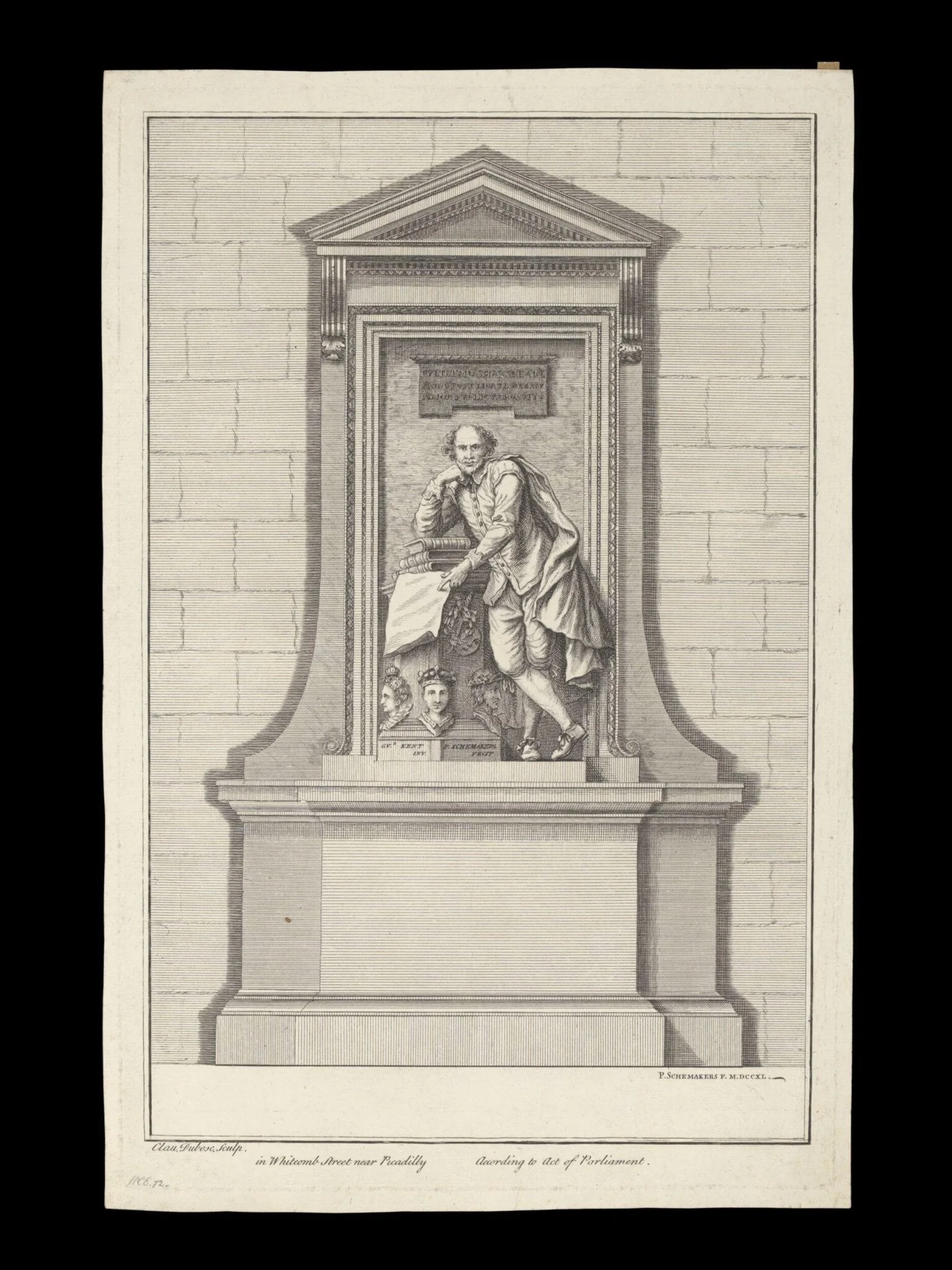 H Beard Print Collection, by P. Schemakers, 1850