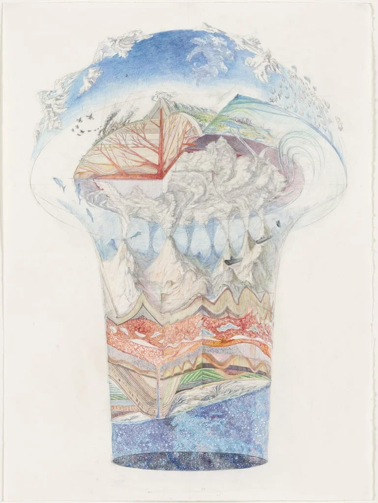 Untitled, by Yuken Teruya, graphite, 2004