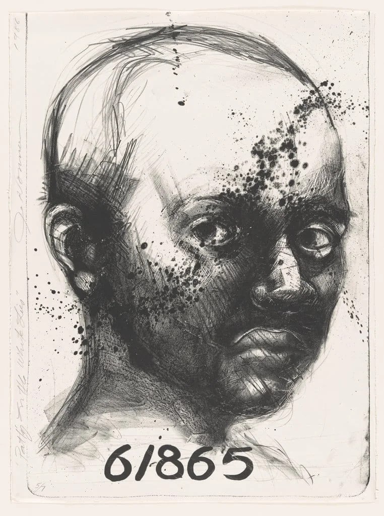Untitled, by Joseph Norman, ink, 1986