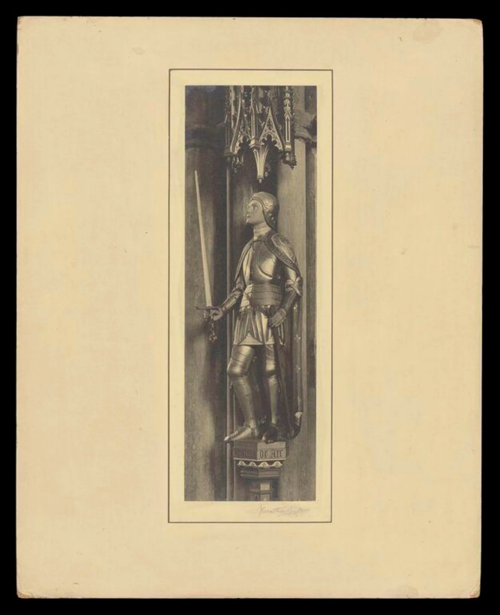 'Statue of Joan or Arc, Winchester'