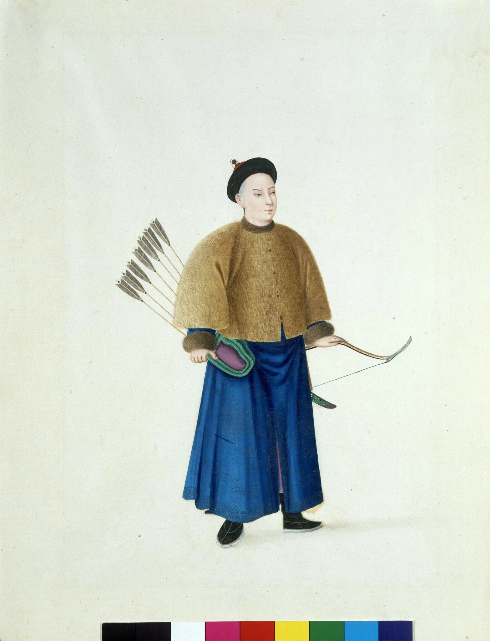 A Provincial military commander, by Unknown, paint, 1800