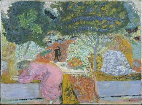 Morning in the Garden at Vernonnet