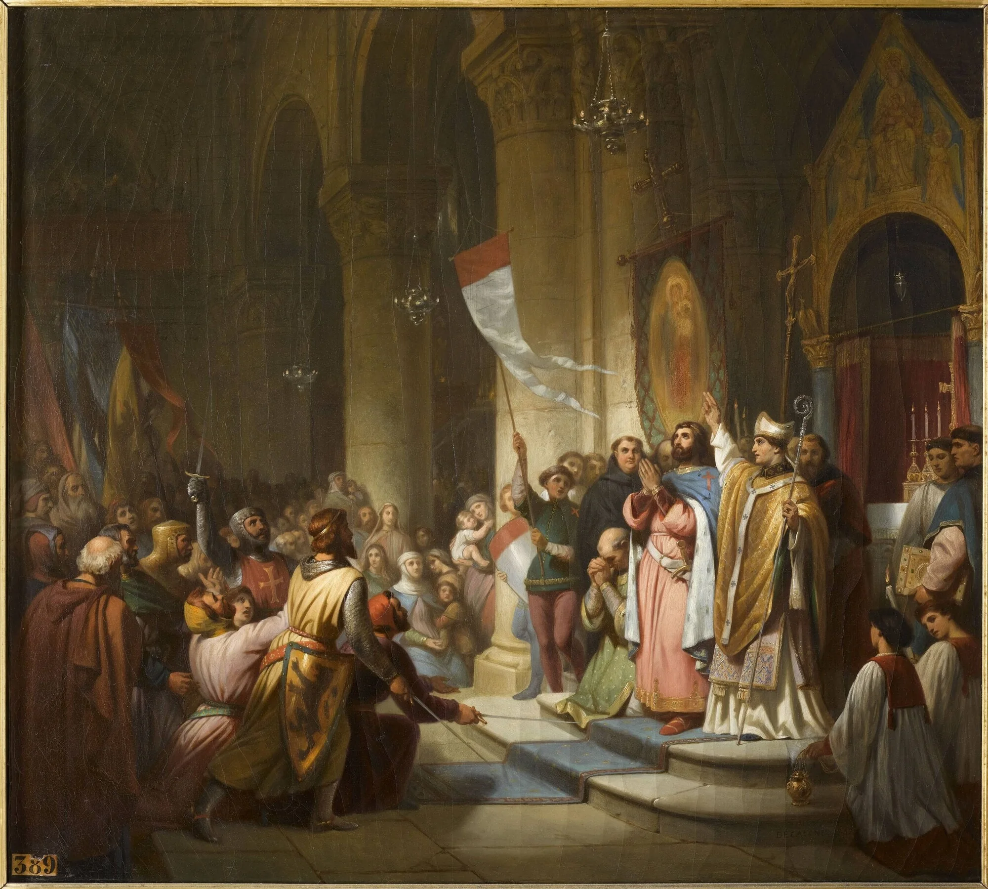 Election of Boniface of Montferrat as leader of the Fourth Crusade.