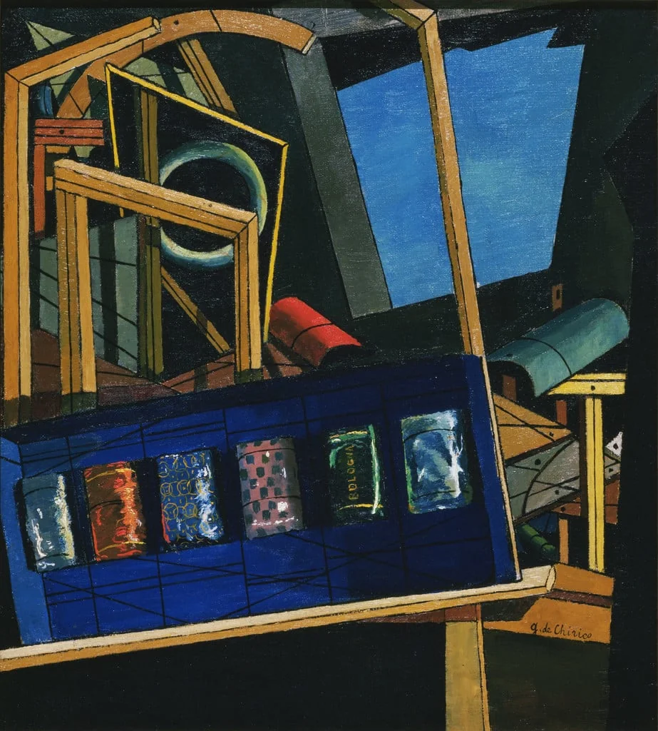 Untitled, by Giorgio de Chirico, oil, 1916
