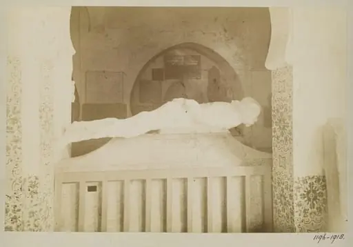Cast of figure of Geronimo, Algerian Martyr, Museum Algiers