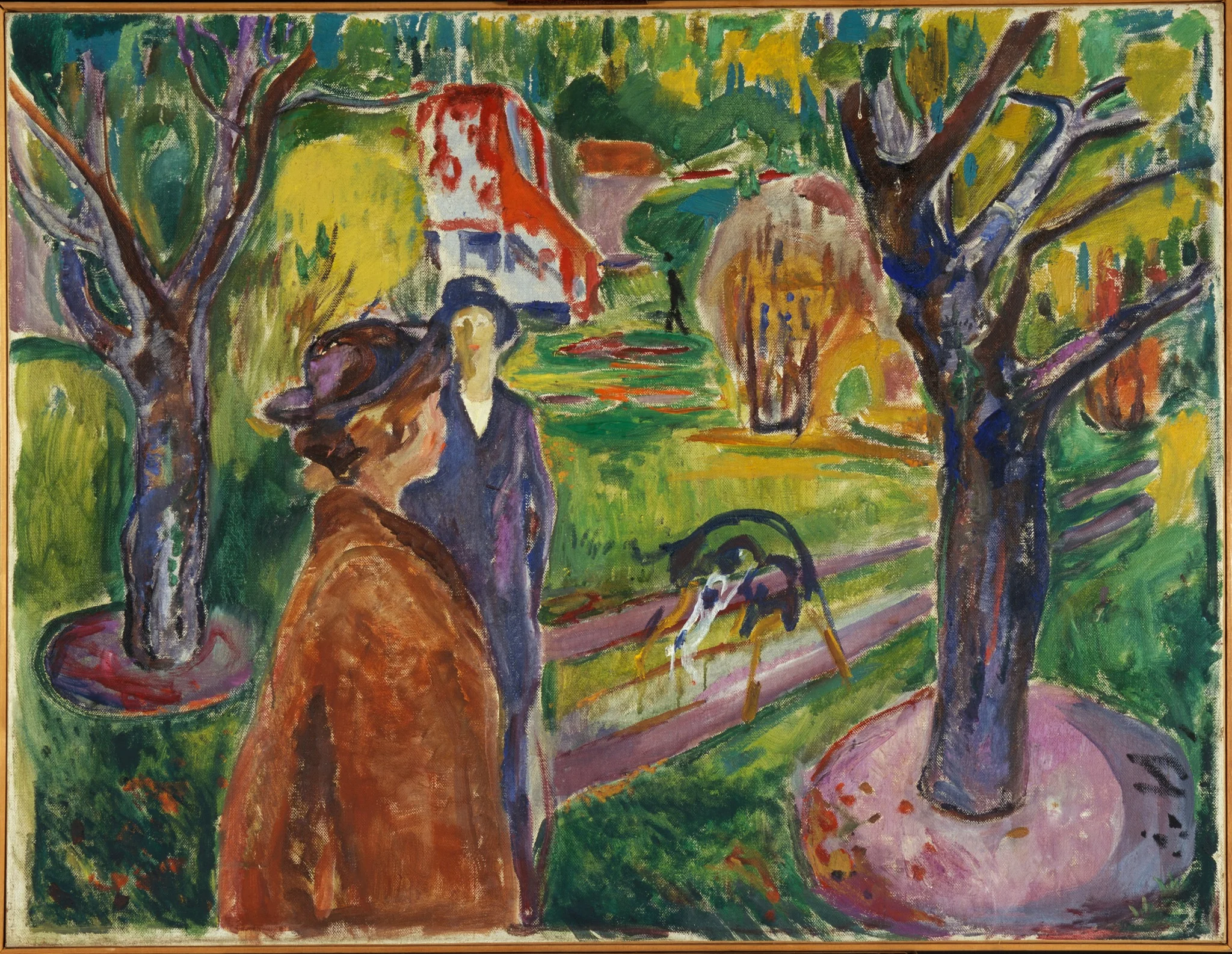 Two Women in the Garden