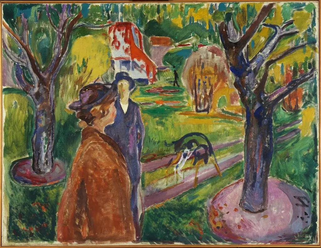 Two Women in the Garden