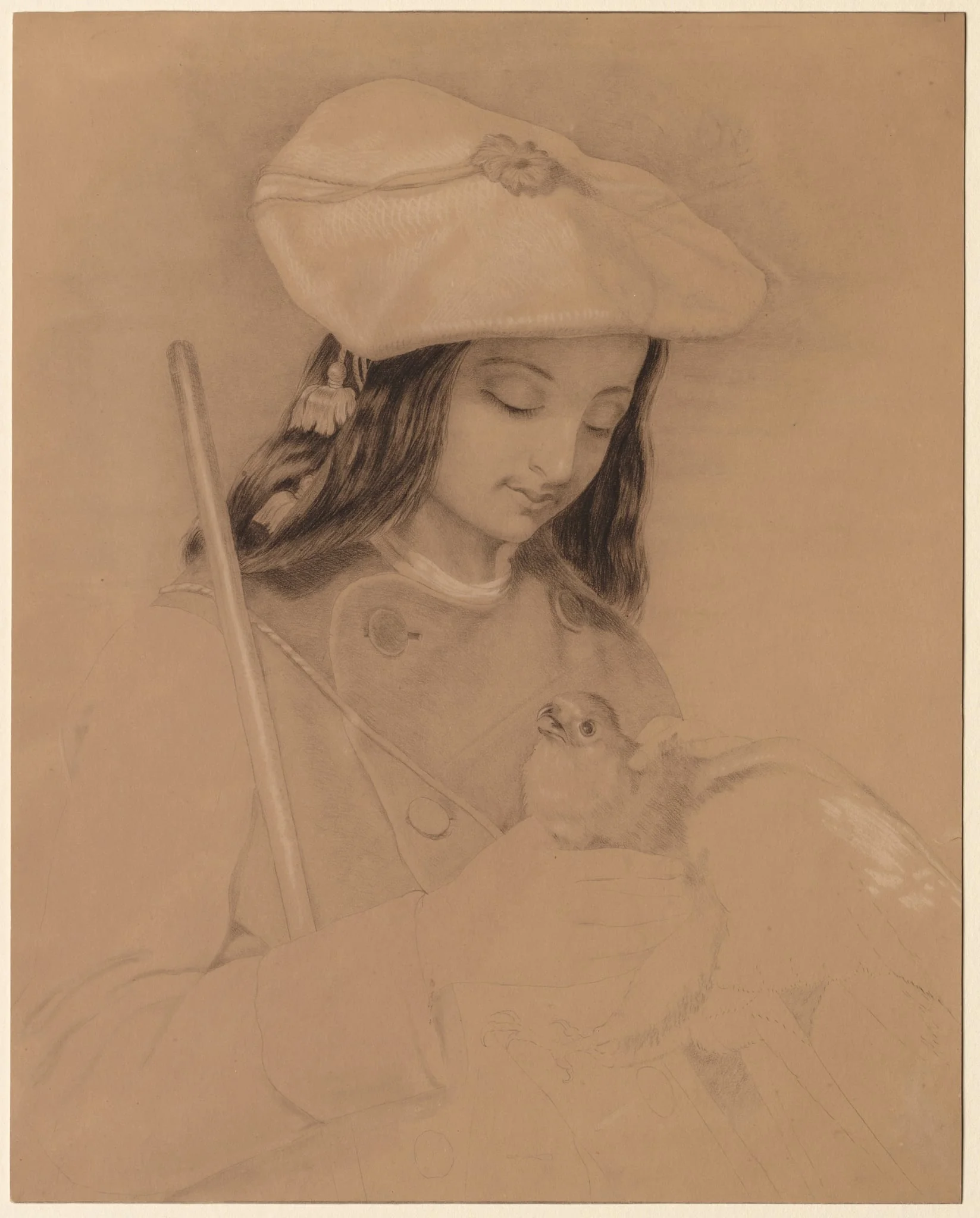 Highland Lassie, by Edwin Landseer, 1848