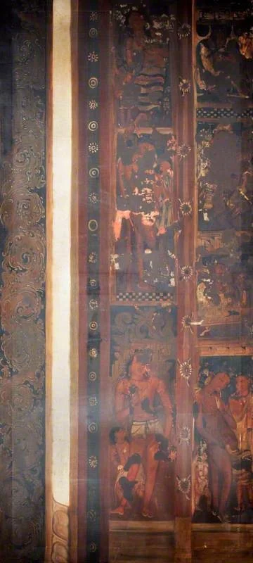 Copy of Painting inside the Caves of Ajanta (cave 6)