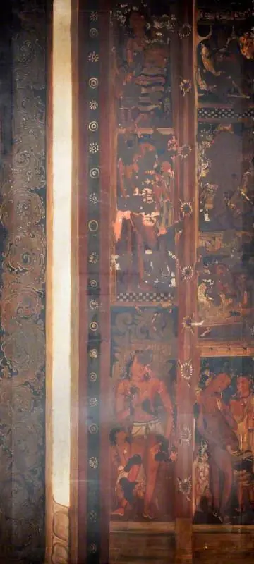 Copy of Painting inside the Caves of Ajanta (cave 6)
