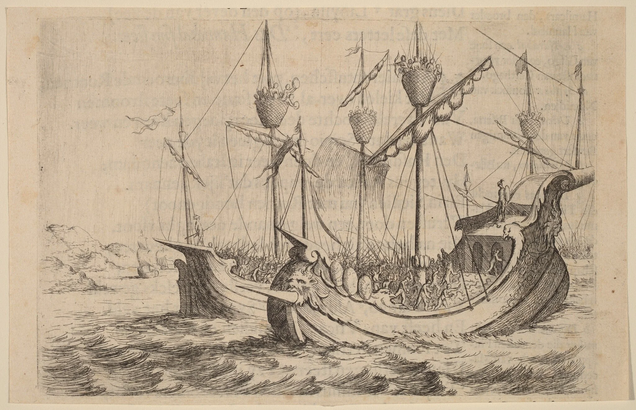 Hannibal's Navy Battling the Rhodians