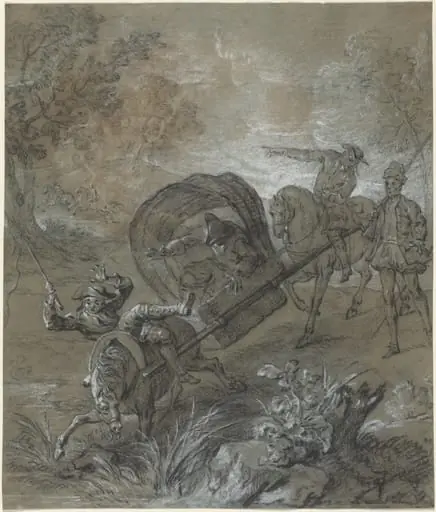 La Rancune en brancard, abattu dans le bourbier