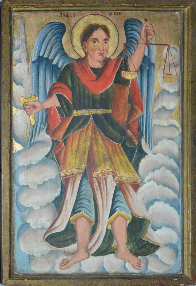 Arhanghelul Mihail, by Popa Gheorghe din Șerbeni