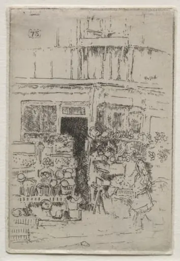 Paris:  The Little Fruit Shop