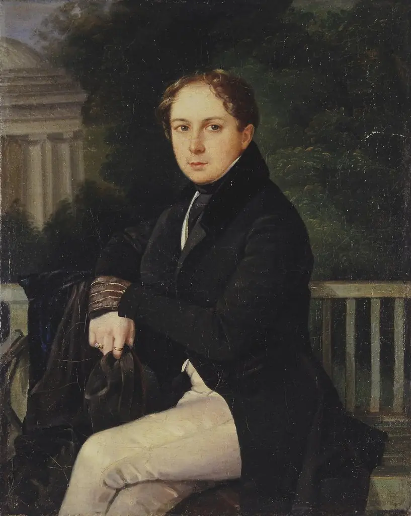 Portrait of an Unknown Man, a Stroganov Family Descendant