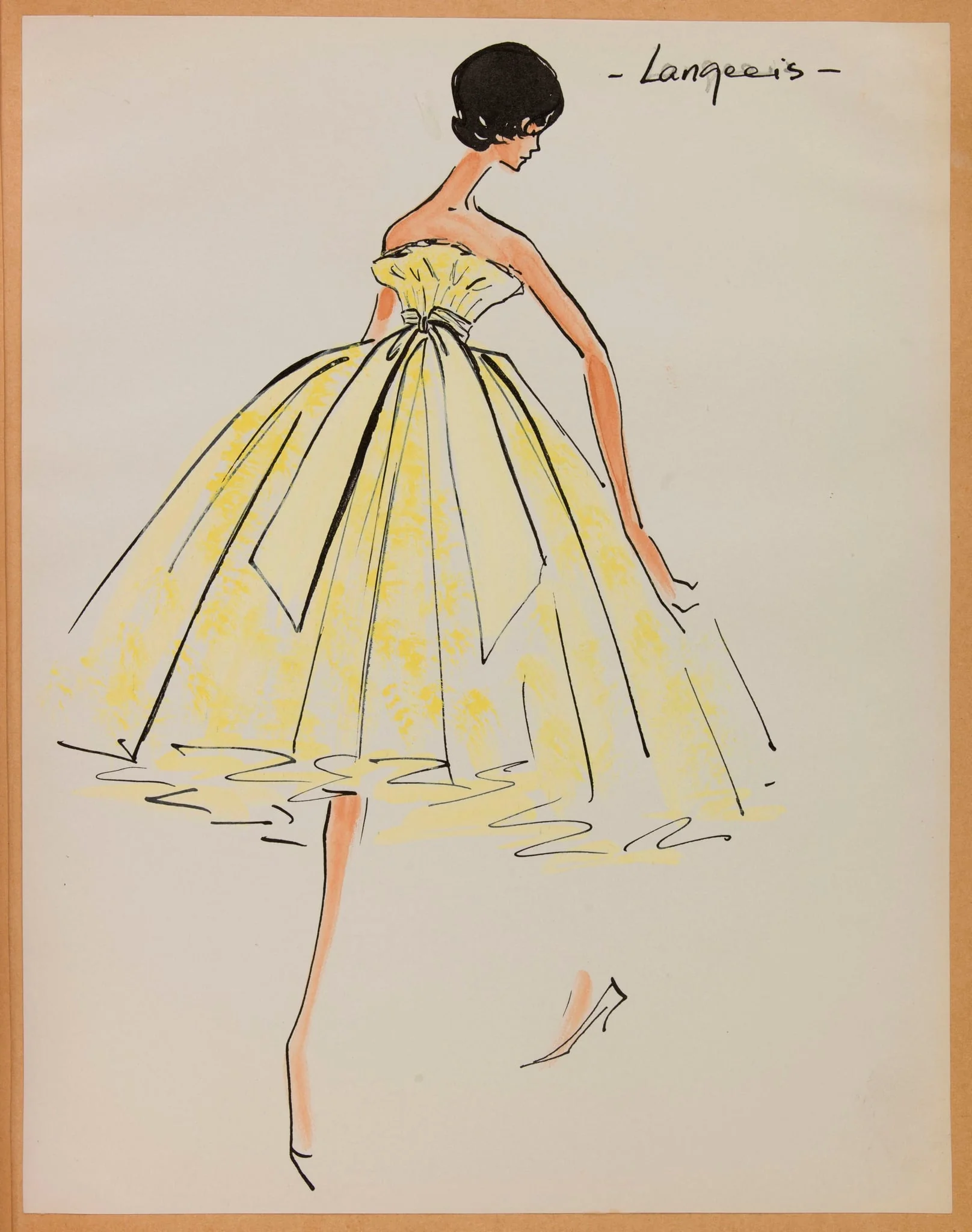 Langeais, by Carven, 1958