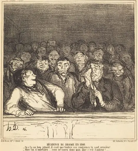 Décadence du drame en 1866