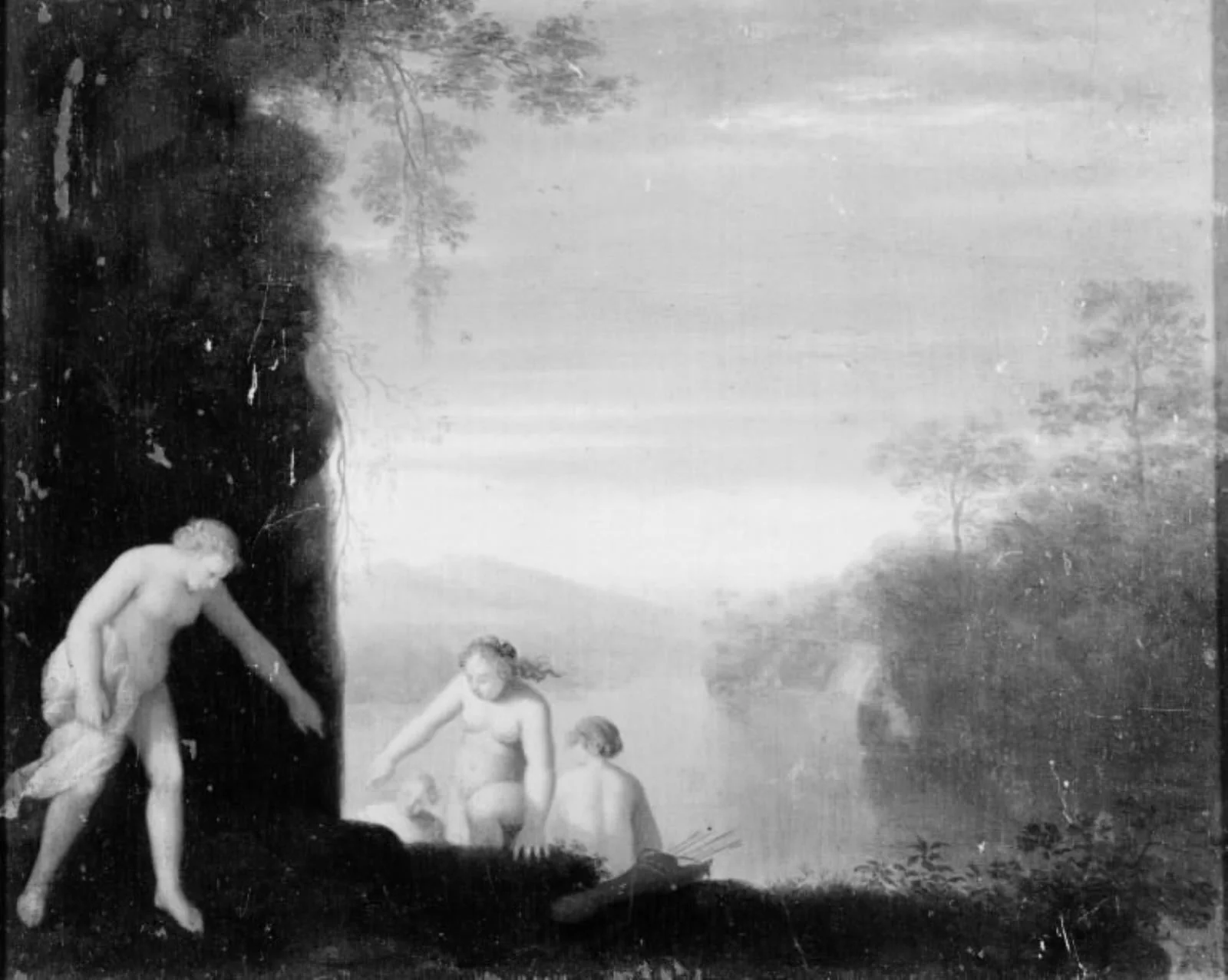 Diana and her Attendants, by Unknown, 1638