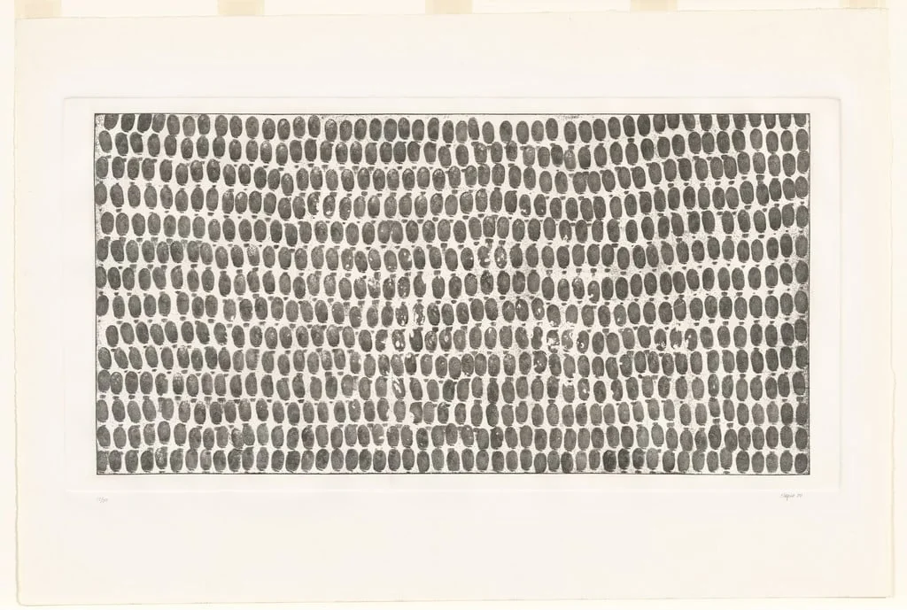 Untitled, by Joel Shapiro, ink, 1970