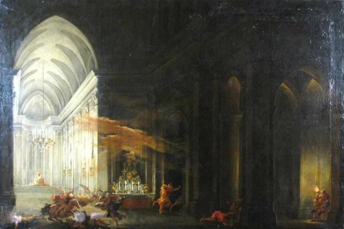 Heliodor biruit de înger, by Sebastiano Ricci, unspecified