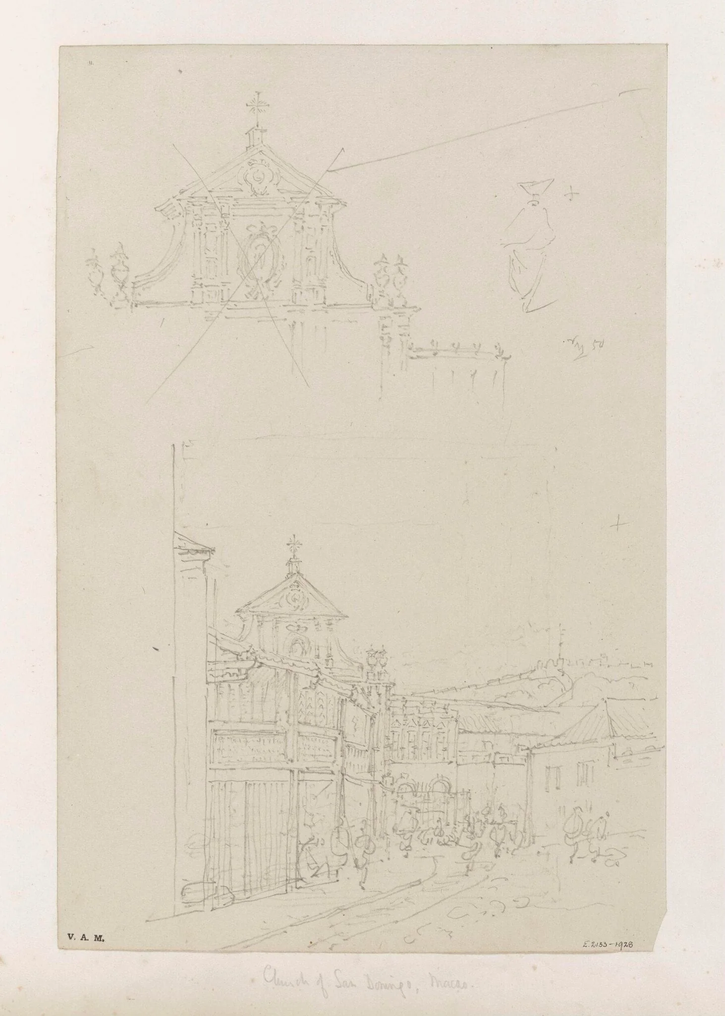 The church of San Domingos, Macau