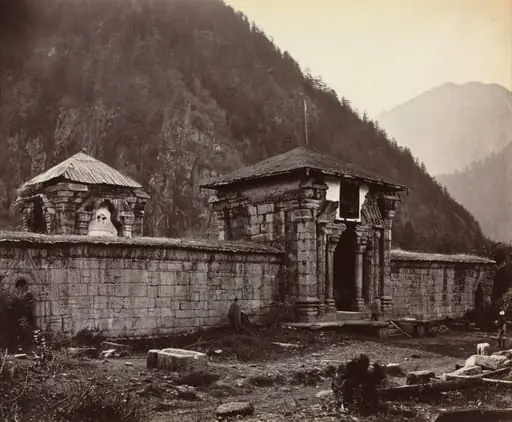 Temple at Naveshera, Kashmir, India