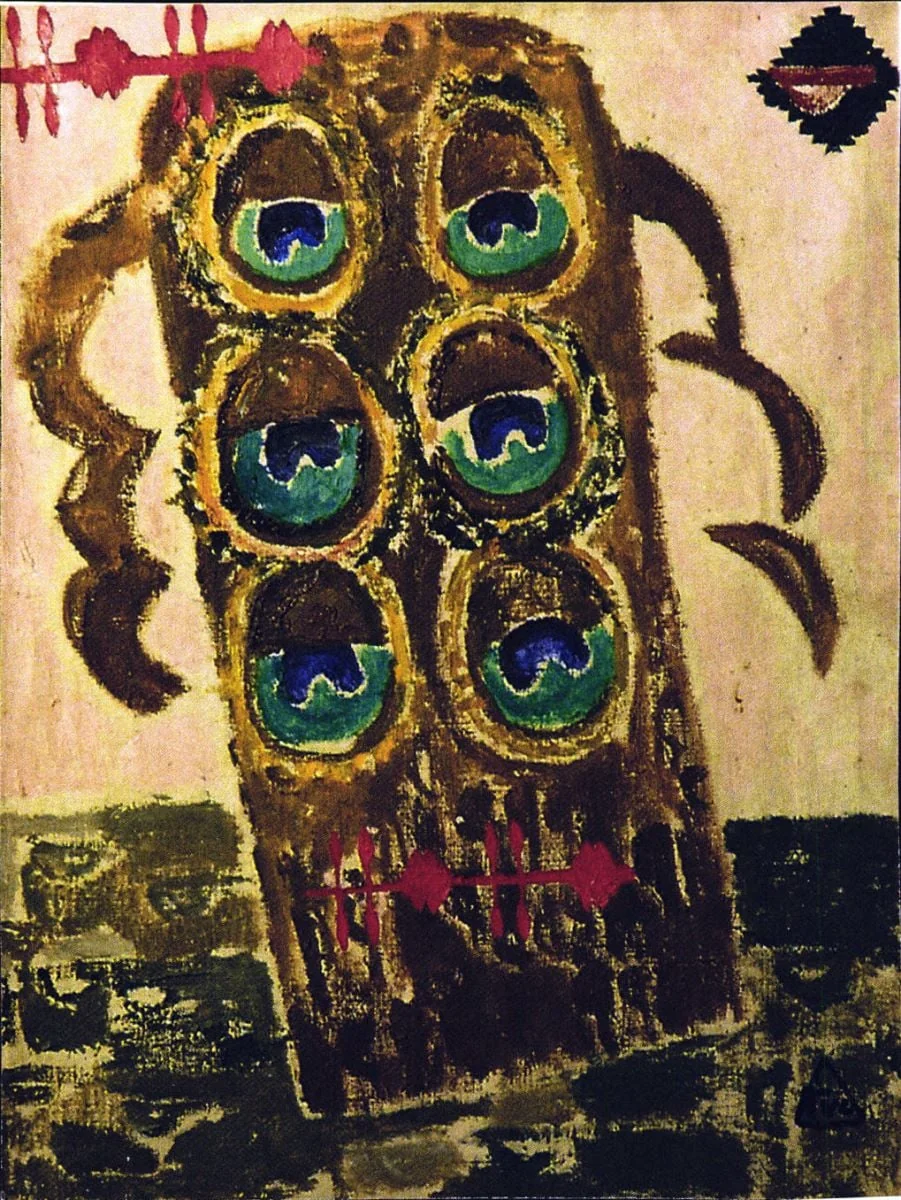 Taina păunilor, by Ion Țuculescu, 1946