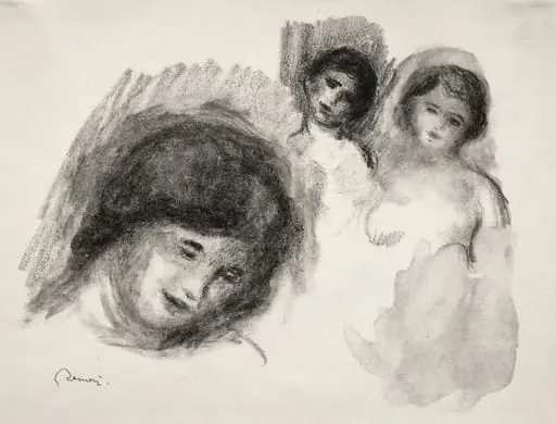 Stone with Three Sketches