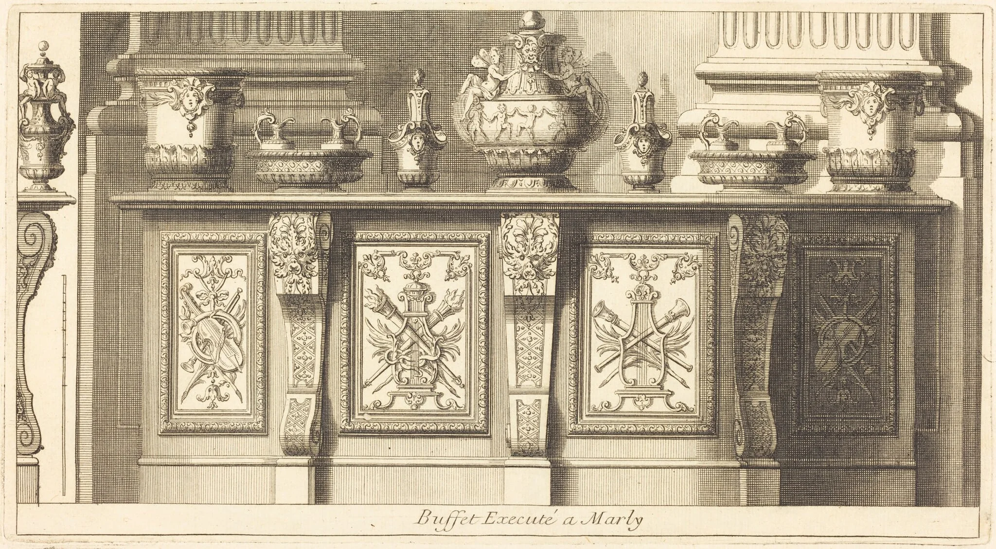 Livre de Tables, by Pierre Lepautre, ink, 1702